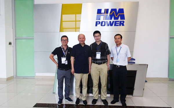 科陸電子公司領導到赫茲曼參觀、考察