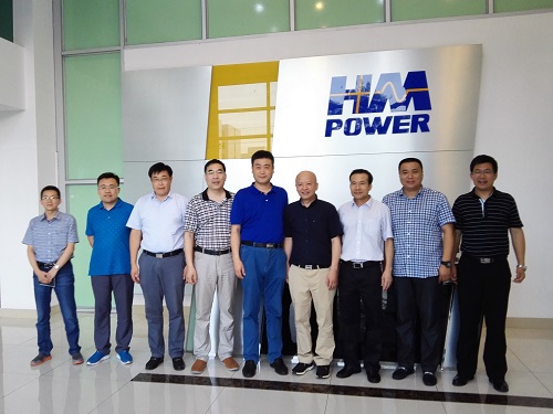 東方煙臺威思頓電氣股份有限公司領導專家們到赫茲曼電力參觀、考察