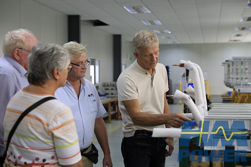 新思維看環保開關柜，瑞典專家來訪赫茲曼電力